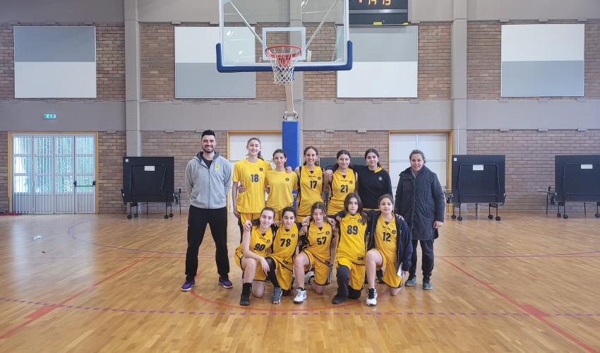 Junior Girls' Basketball Team Takes the Nicosia Basketball Competition by Storm